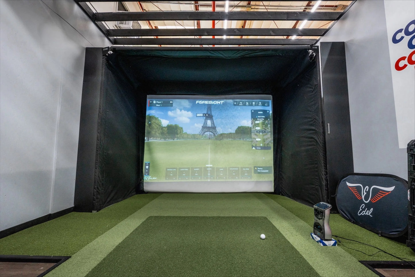Parlour Series Golf Enclosure – The Sport Screen