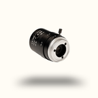Camera lens on a white background