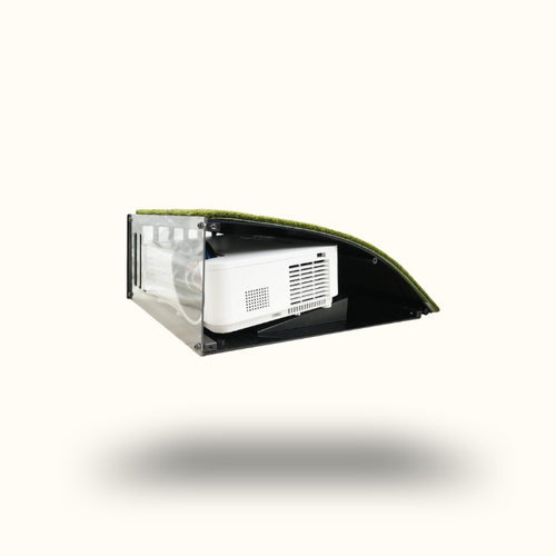Ventilation hood on a white background
