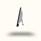 Modern computer monitor on a white background