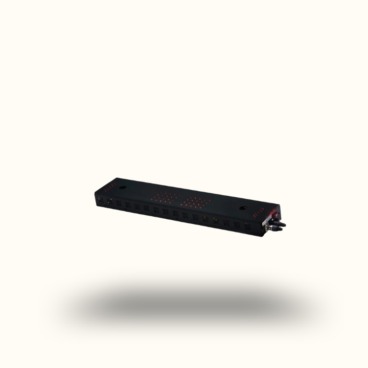 Black phone case on a light gray background