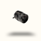 Camera lens on a white background