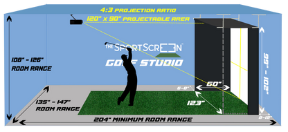 Vanish Series Retractable Golf Enclosure – The Sport Screen