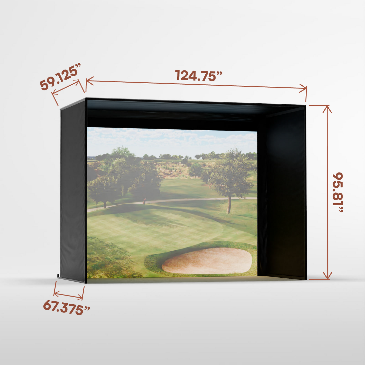Carl’s Place DIY Golf Enclosure Kit with Impact Screen