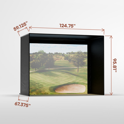 Carl’s Place DIY Golf Enclosure Kit with Impact Screen